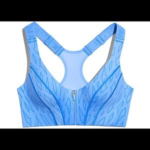 Ivy Park x Adidas Monogram Sports Bra Light Blue